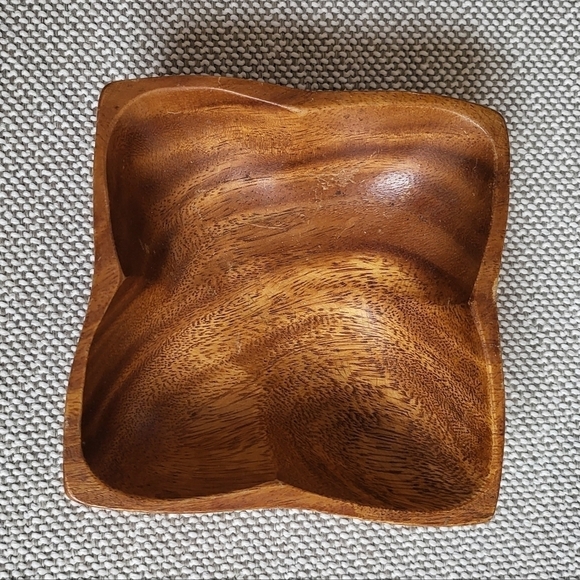 Vintage Wooden Monkey Pod Bowl Circa 1960’s - Picture 1 of 4